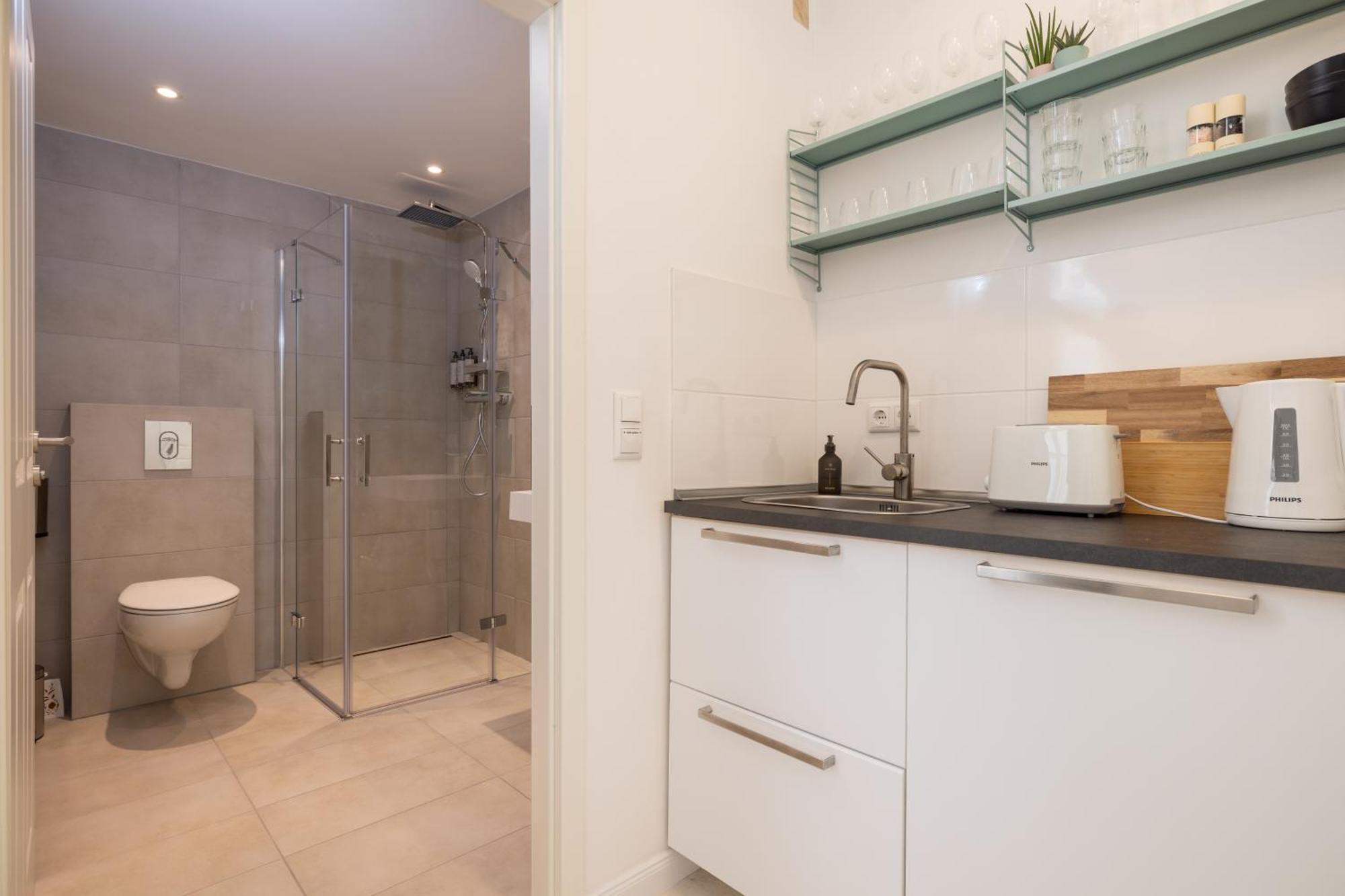 Great 2-Room Loft With 2 Bathrooms And 2 Kitchen Berlin Exterior photo