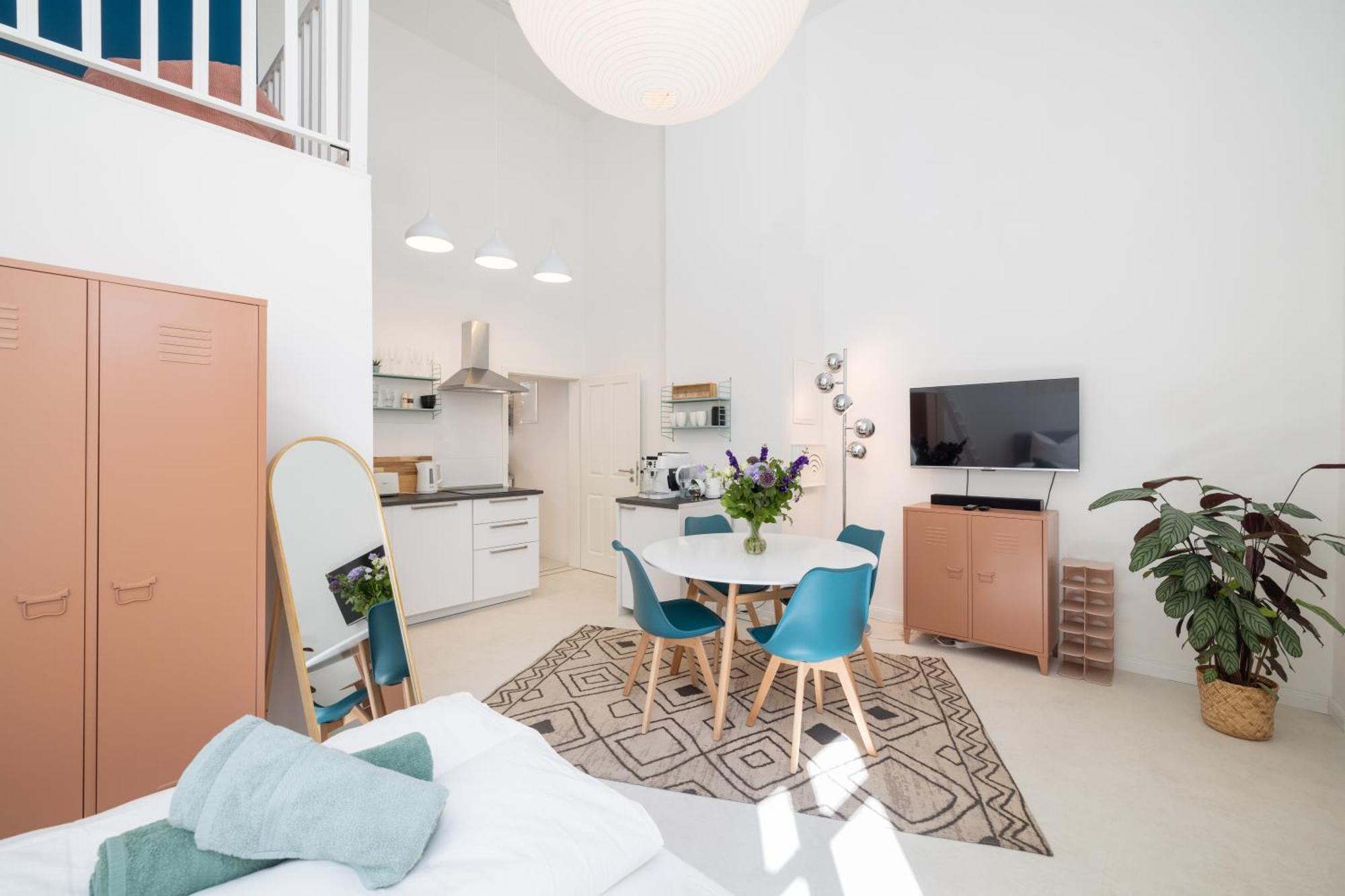 Great 2-Room Loft With 2 Bathrooms And 2 Kitchen Berlin Exterior photo